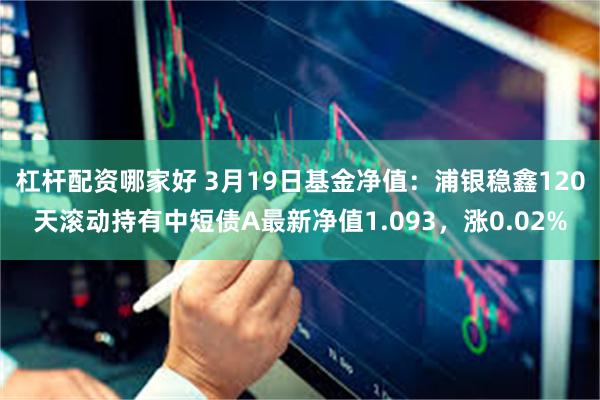 杠杆配资哪家好 3月19日基金净值：浦银稳鑫120天滚动持有中短债A最新净值1.093，涨0.02%