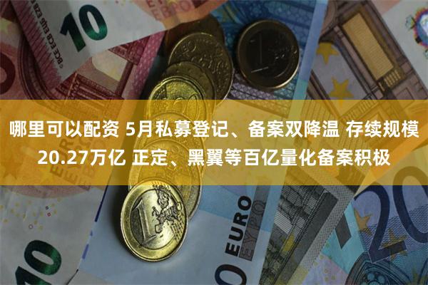 哪里可以配资 5月私募登记、备案双降温 存续规模20.27万亿 正定、黑翼等百亿量化备案积极
