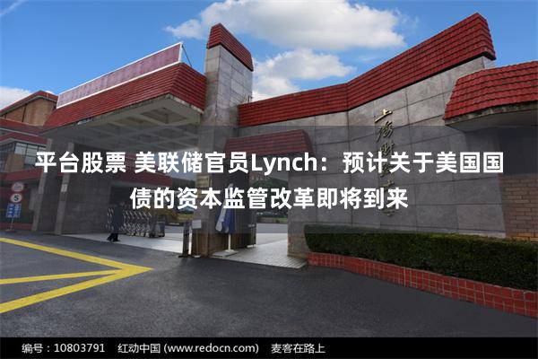 平台股票 美联储官员Lynch：预计关于美国国债的资本监管改革即将到来