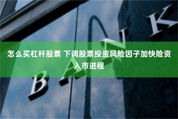 怎么买杠杆股票 下调股票投资风险因子加快险资入市进程