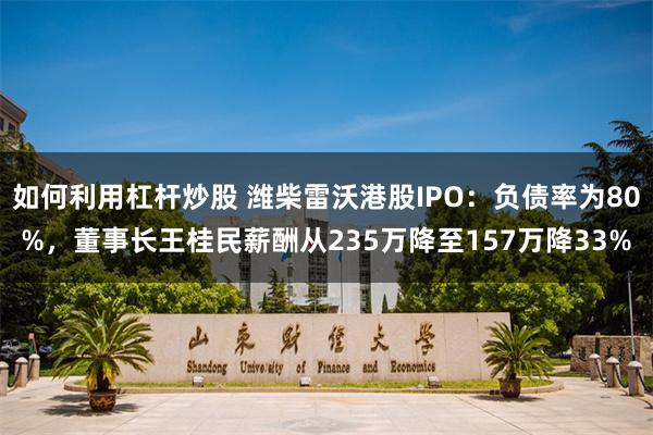 如何利用杠杆炒股 潍柴雷沃港股IPO:负债率为80%,董事长王桂民薪酬从235万降至157万降33%