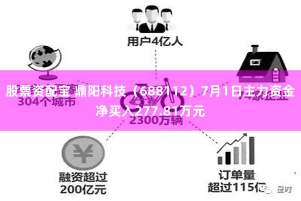 股票资配宝 鼎阳科技（688112）7月1日主力资金净买入277.81万元