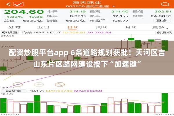 配资炒股平台app 6条道路规划获批！天河区吉山东片区路网建设按下“加速键”