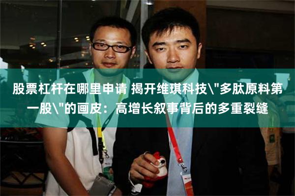 股票杠杆在哪里申请 揭开维琪科技