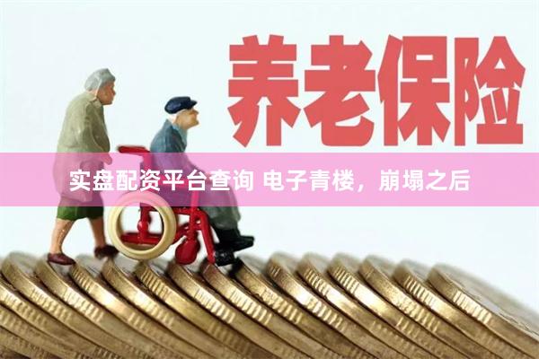 实盘配资平台查询 电子青楼,崩塌之后